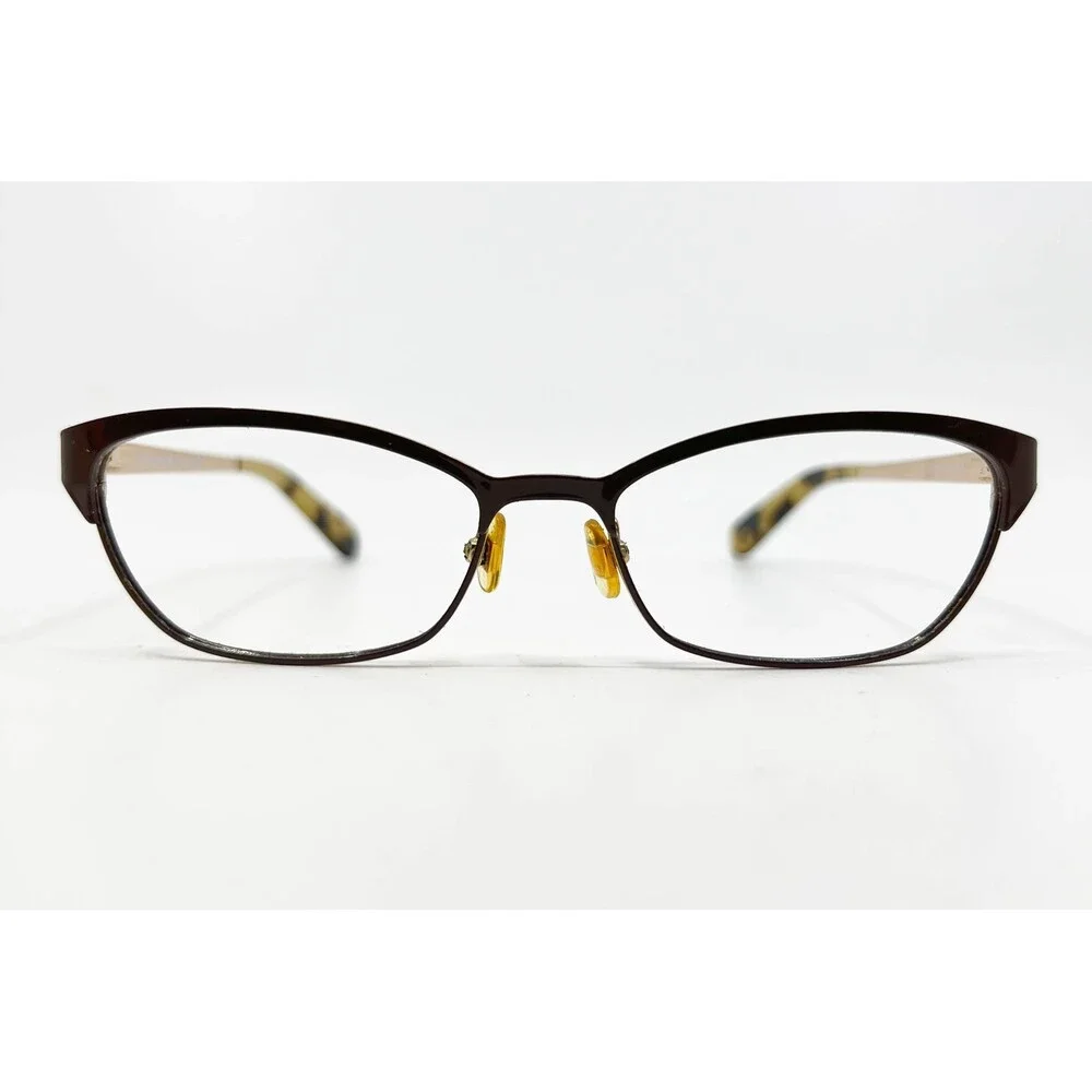 Kate Spade Eyeglasses Womens Brown Leticia 0JNE Cat Eye Frames 52-16-135
